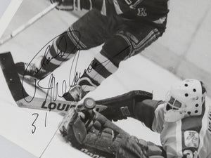 Rollie Melanson Los Angeles Kings Signed Autographed Original 10X8 Hockey Photo