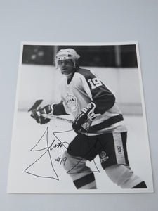 Jim Fox Los Angeles Kings Signed Autographed Original 10X8 Hockey NHL Photo