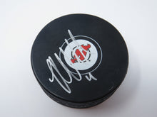 Load image into Gallery viewer, Ryan Murphy Autographed Signed New Jersey Devils InGlasCo Hockey Puck