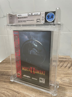 Mortal Kombat 2 Sega Genesis Midway Factory Sealed Video Game Wata 9.4 Graded II