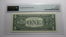 Load image into Gallery viewer, $1 2003 Radar Serial Number Federal Reserve Currency Bank Note Bill PMG UNC66EPQ