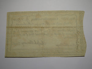 1790 10 Shillings Connecticut Comptroller Colonial Currency Note! Ralph Pomeroy