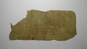 $2 186_ Washington D.C. Obsolete Currency Bank Note Bill! Bank of The Union