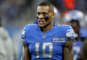 2018 Kenny Golladay Detroit Lions Game Used Worn NFL Football Jersey Photomatch