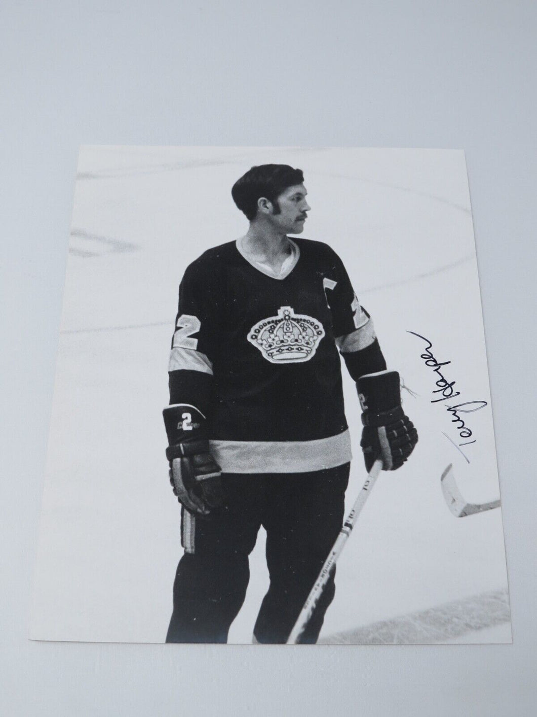 Terry Harper Los Angeles Kings Signed Autographed Original 10X8 Hockey Photo