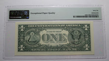 Load image into Gallery viewer, $1 2003 Radar Serial Number Federal Reserve Currency Bank Note Bill PMG UNC66EPQ
