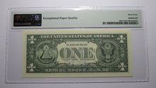 Load image into Gallery viewer, $1 2017 Radar Serial Number Federal Reserve Currency Bank Note Bill PMG UNC67EPQ