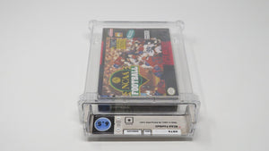 NCAA Football Super Nintendo Factory Sealed Video Game Wata Graded 6.5 B 1994