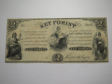 Load image into Gallery viewer, $2 18__ New York NY Obsolete Currency Bank Note Bill! Hungarian Fund Ket Forint