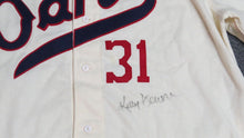 Load image into Gallery viewer, 1992 Kelly Downs Oakland Athletics Oaks Throwback Game Used Worn Baseball Jersey