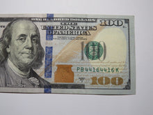 Load image into Gallery viewer, $100 2017 Repeater Serial Number Federal Reserve Currency Bank Note Bill XF RARE