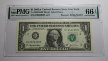 Load image into Gallery viewer, $1 2003 Repeater Serial Number Federal Reserve Currency Bank Note Bill PMG UNC66