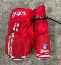 Load image into Gallery viewer, 1997 Jeff Beukeboom New York Rangers Game Used CCM NHL Hockey Pants Photomatched