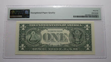 Load image into Gallery viewer, $1 2003 Radar Serial Number Federal Reserve Currency Bank Note Bill PMG UNC66EPQ