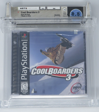 Cool Boarders 3 Sony Playstation Factory Sealed Video Game Wata 8.5 Graded 1998