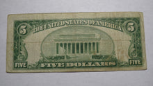 Load image into Gallery viewer, $5 1929 California Pennsylvania PA National Currency Bank Note Bill Ch. #4622 
