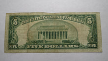 Load image into Gallery viewer, $5 1929 Larchmont New York NY National Currency Bank Note Bill! Ch. #6019 FINE!