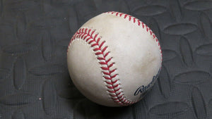 2020 Renato Nunez Baltimore Orioles Game Used Baseball! Ryan Brasier Red Sox