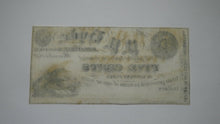 Load image into Gallery viewer, $.05 1852 Jordanville New York NY Obsolete Currency Bank Note Bill! CU++