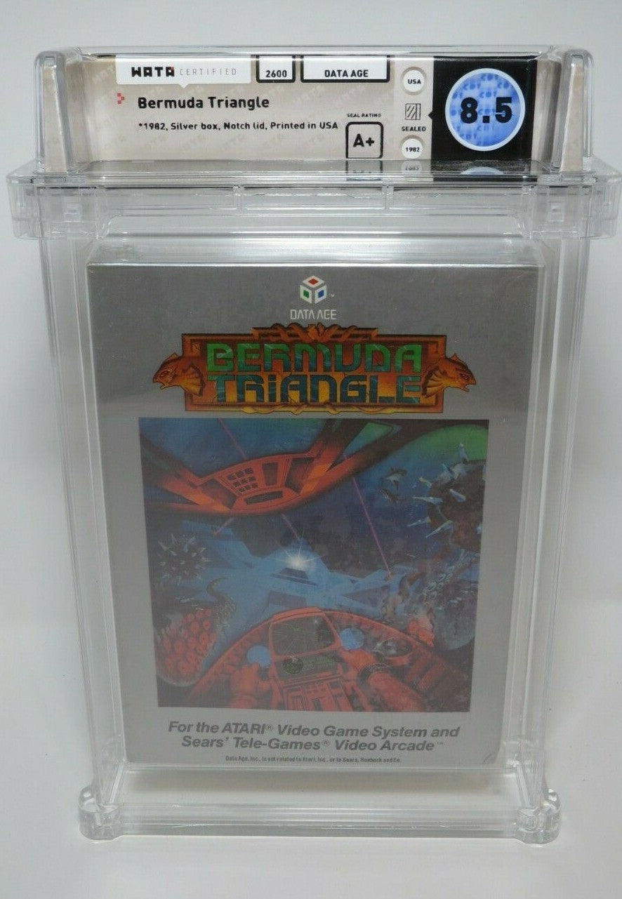 New Bermuda Triangle Atari 2600 Sealed Video Game Wata Graded 8.5 A+ Seal! 1982