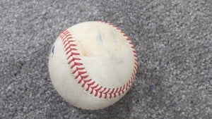 2020 Joey Wendle Tampa Bay Rays Game Used MLB Foul Baseball! Dillon Tate