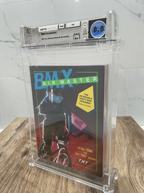 Unopened BMX AirMaster Atari 2600 7800 Sealed Video Game Wata Graded 8.0 A+ 1990
