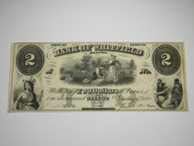 Load image into Gallery viewer, $2 1860 Dalton Georgia Obsolete Currency Bank Note Bill -Bank of Whitfield UNC++