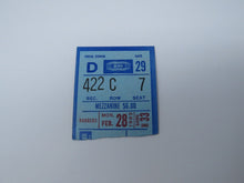 Load image into Gallery viewer, February 28, 1983 New York Rangers Vs. Pittsburgh Penguins Hockey Ticket Stub
