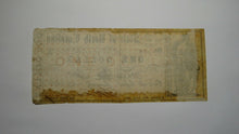 Load image into Gallery viewer, $1 1861 Raleigh North Carolina Obsolete Currency Bank Note Bill! State of NC!