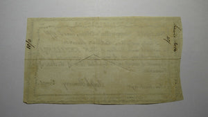 1790 10s Connecticut Comptroller's Office Colonial Currency Note! Pomeroy Signed