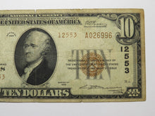 Load image into Gallery viewer, $10 1929 New York City NY National Currency Bank Note Bill #12553 Grace National
