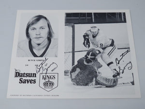Butch Goring Los Angeles Kings Signed Autographed Original 10X8 Hockey Photo