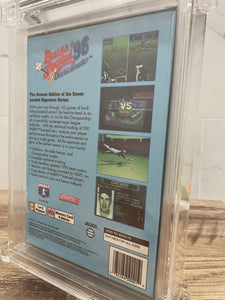 MLB Bases Loaded '96 Sony Playstation Factory Sealed Video Game Wata 8.5 Graded