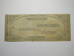 $2 1838 Windsor Vermont VT Obsolete Currency Bank Note Bill! Bank of Windsor VF+