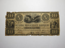 Load image into Gallery viewer, $10 1847 Providence Rhode Island RI Obsolete Currency Bank Note Bill Pawtuxet