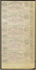 $.15-$.20 1862 Utica New York Obsolete Currency Uncut Bank Notes Utica City Bank
