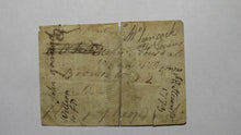 Load image into Gallery viewer, 1761 Ten Shillings North Carolina NC Colonial Currency Note Bill! 10s! RARE NOTE