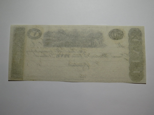 $5 18__ Cincinnati Ohio Obsolete Currency Bank Note Bill Remainder Post Note UNC