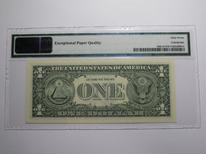$1 2003 Federal Reserve Star Note Currency Bank Note Bill Choice Gem 67EPQ PMG