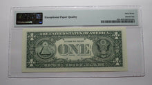 Load image into Gallery viewer, $1 2003 Radar Serial Number Federal Reserve Currency Bank Note Bill PMG UNC67EPQ