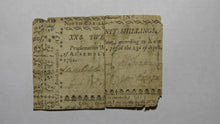 Load image into Gallery viewer, 1761 Twenty Shillings North Carolina NC Colonial Currency Note Bill! 20s! RARE