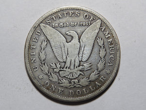 $1 1885-P Morgan Silver Dollar!  90% Circulated US Silver Coin Tougher Date