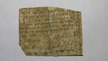 Load image into Gallery viewer, 1760 Five Shillings North Carolina NC Colonial Currency Note Bill! 5s! RARE!