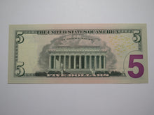 Load image into Gallery viewer, $5 2017 Radar Serial Number Federal Reserve Currency Bank Note Bill #27144172