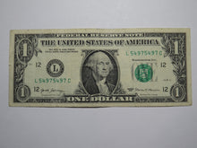 Load image into Gallery viewer, $1 2017 Repeater Serial Number Federal Reserve Currency Bank Note Bill #54975497