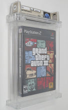 Load image into Gallery viewer, Grand Theft Auto 3 Sony Playstation 2 Factory Sealed Video Game Wata 8.5 GTA III