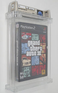 Grand Theft Auto 3 Sony Playstation 2 Factory Sealed Video Game Wata 8.5 GTA III