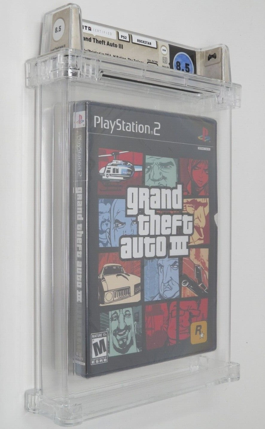 Grand Theft Auto 3 Sony Playstation 2 Factory Sealed Video Game Wata 8.5 GTA III