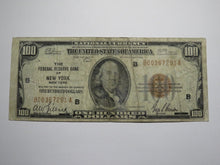 Load image into Gallery viewer, $100 1929 New York City NYC National Currency Note Federal Reserve Bank RARE