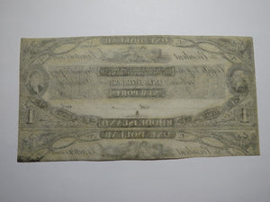 $1 18__ Newport Rhode Island RI Obsolete Currency Bank Note Remainder Bill UNC++